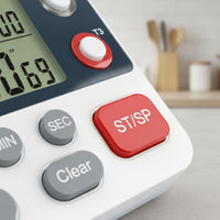 Adjustable Volume 3 Channel Digital Timer Memory Function Triple Display Timer Time Management Tool for Students