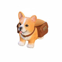 Drainage Hole Corgi Planter Cute Cartoon Design Corgi Succulent Pot Gift Idea Succulent Planter Multifunctional for Desk