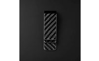 Carbon Fiber Currency Clip Long-Lasting Minimalist Card Holder Strong Grip
