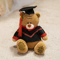 Graduation Teddy Bear Compact Stuffed Doll with Graduation Cap Adorable