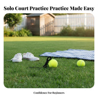 High Elasticity Tennis Ball with String Long-Lasting Elastic Cord Solo Tennis Practice Tool Wear-Resistant for Beginners, Adults, Outdoor
