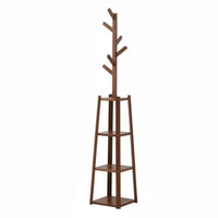 Modern Design Freestanding Coat Tree Multi-Functional Treedesign Coat Rack Space-Saving Hall Stand Stable Base for Families, Homeowners, Students, Bedroom, Living Room, Entrypath, Apartment