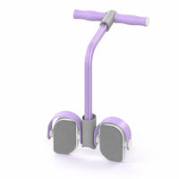 Portable Abdominal Exerciser with Pedals Multifunction Pedal Resistance Band with Handle Easy-to-Use Fitness Equipment Long-Lasting for Beginners, Home Workout, Office