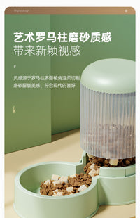 猫咪饮水机狗狗喝水器宠物饮水器自动喂食饮水器流动不插电猫咪碗
