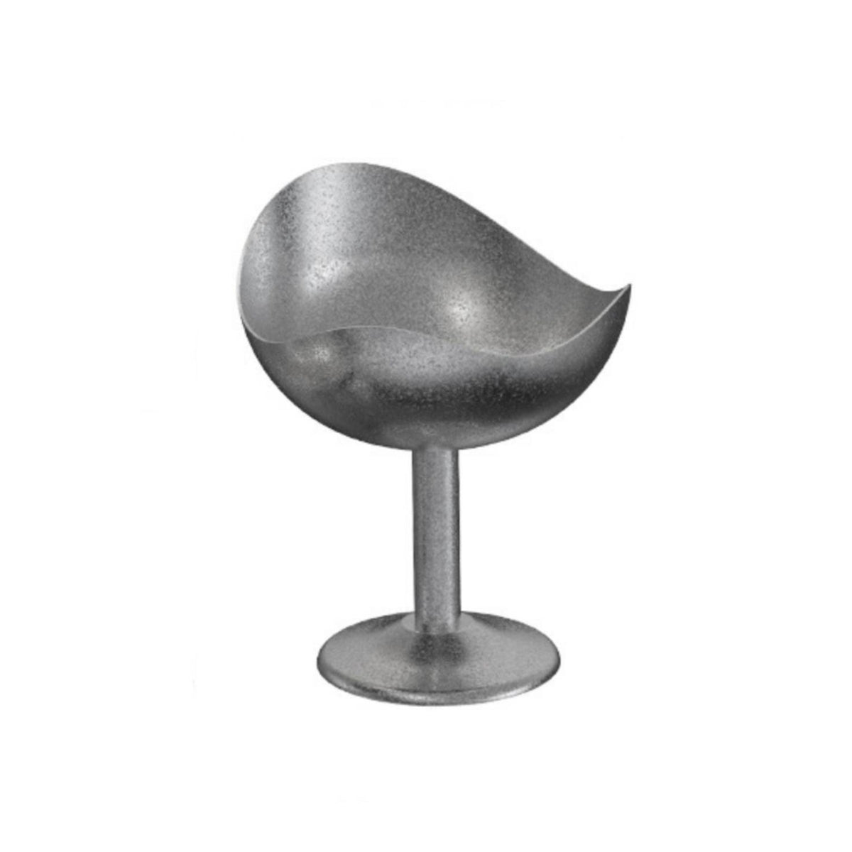 Stainless Steel Dessert Cup Footed Serving BowlBrushed Goblet for Afternoon Tea