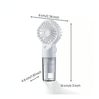Handheld Misting Fan Small Portable Misting Fan Cooling for Commuters