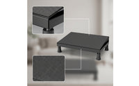 Under Desk Footrest Ergonomic Footrest with Metal Frame Supportive Furniture for Office Workers