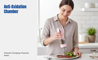 Electric Pepper Mill, Stainless Steel, Adjustable Coarseness, Slide Charging, Sea Salt, Black Pepper, Countertop