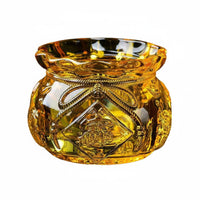 Yuan Bao Wealth Decoration Auspicious Design Crystal Wealth Bag for Office, Shop