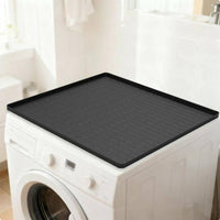 Scratch Resistant Washing Machine Top Cover Long-Lasting Washing Machine Protector Mat Multi-Purpose Washer Top Cover Spill-Proof Raised Edges