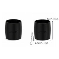2 Pieces Easy to Install Bike Handlebar Tape Fixing Band Non-Slip Handlebar Tape Fixing Band Long-Lasting Fastener Soft for Cyclists