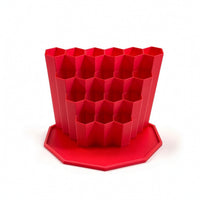 Diamond Art Pen Stand with Hexagonal Slots Honeycomb Dotting Pen Holder Upright Craft Tool Organizer for Crafters