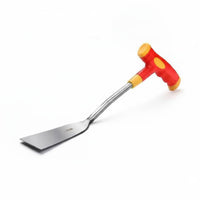 Rust Resistant Wild Vegetable Digging Shovel Single-Piece-Piece Forged Stainless Steel Garden Shovel Long-Lasting Garden Hand Trowel Portable for Gardeners, Beachcombing