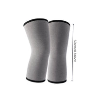 Soft De Velvet Knee Sleeves Warm Stretchy Knee Sleeves Insulating Slip-on for Commuters