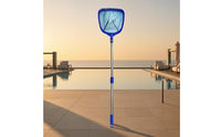 Leaf Skimmer Net Set Easy to Use Pool Brush Set Heavy Duty for Debris Removal