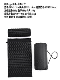 Acupressure Mat Set with Pillow and Blanket
