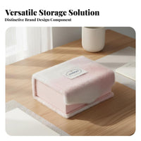 Soft Photocard Storage Box Korean Design Small Collectible Card Box for Students