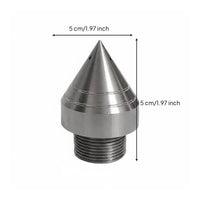Stainless Steel Drain Nozzle High Pressure Drain Nozzle Design for Plumbers