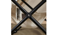 Collapsible Folding Moon Chair Lightweight X-Shaped Frame Camping Chair Textile Outdoor Furniture Foldable