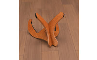 Guitar Stand Triangular Guitar Stand with Wood Grain Space Saving for Bass Instrumentalists, Home Storage, Studio