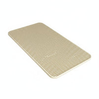 Antilitter-capturing hexagonal Litter Trapping Mat Doublelevel Design Pet Accessory Easy to Clean Floor Protector Waterresistant Bottom for feline Owners, Apartment Dwellers, Indoors, Home, Bathroom