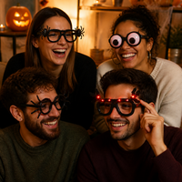 Halloween Novelty Glasses for Parties and Cosplay