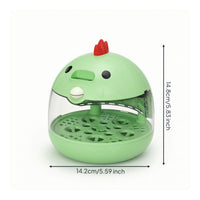 Egg Incubator with Transparent Shell Adjustable Temperature Tabletop Egg Incubator Beginner-Friendly for Beginners, Home Science