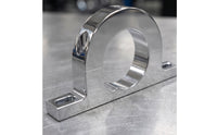Clamp-on Steering Column Mount Billet Aluminum Steering Column Mount Non-Slip Hardware for Car Builders, Custom Builds, Vintage Automobiles