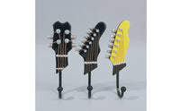 3 Pieces Guitar Wall Simple to Install to Install Guitar Wall Hooks Space-Saving for Guitarists, Bedroom