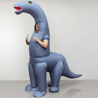 Inflatable Dinosaur Costume Adult Apparel for Halloween, Stage Performances