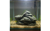 Turtle Basking Perch Water Permeable Reptile Basking Rock elevated Temperature Fired Ceramic Rock Cave for Turtles, Reptiles