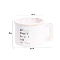 Mug Planter Decorative Cup-Shaped Flowerpot