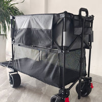 YJX Folding Outdoor Camping Cart, Multi-functional, Beach/Fishing/Camping