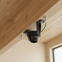 Cast Aluminum Sloped Ceiling Mounting Bracket Angled Mounting Bracket with Ball Mount Heavy Duty Sloped Ceiling Adapter Vaulted for Electricians