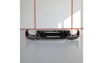 Sporty Rear Bumper Lip Air Movement Deflector Aerodynamic Rear Lower Trim Piece Long-Lasting Spoiler Scratch-Resistant for Drivers