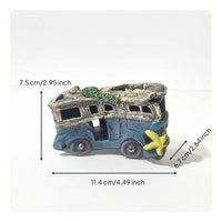 Aquarium Decoration with Hollow Hideout Realistic Hideout House Natural
