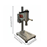 Mini Drill Press Miniature Precision Bench Drill Solid Metal Construction Portable Machine for Hobbyists, Jewelers, Garage