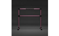 Freestanding Ballet Barre Heavy-Duty Double-Rail Dance Barre for Dancers