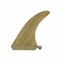 8 Inch Central Fin Fiberglass Construction Single Surfboard Fin for Surfers, Paddleboarders