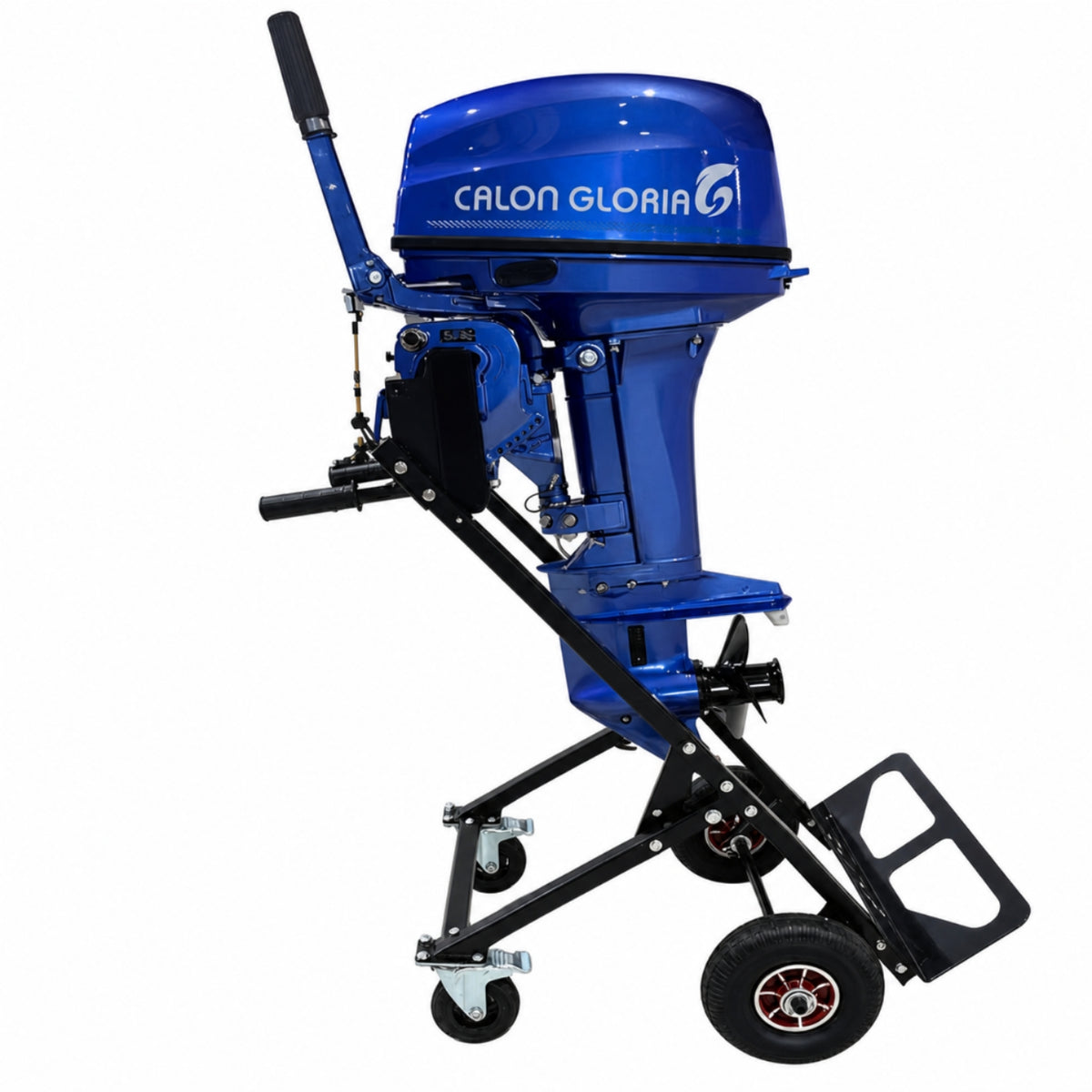 Outboard Motor Stand with Wheels Sturdy Dolly Long-Lasting for Marina