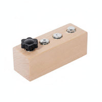 Hand-Eye Coordination Educational Tool Board Fine Movement Skills Screw Matching Toy Natural Wood Wooden Screw Board Polished Surface for Children, Toddlers, Preschool