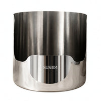 Stainless Steel Utensil Holder Compact Utensil Holder with Cutout Rust-Resistant for Cooktop Side