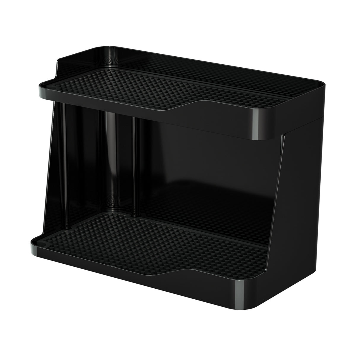 Two-Tier Cup Drying Rack Tabletop Cup Rack with Tray Countertop Organizer Easy to Clean for Kitchen Counters, Office Break Areas