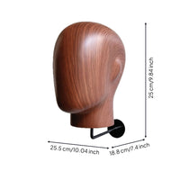 Mannequin Head Hat Stand Metal Hook Bracket Wall Mount Hat Display Space Saving Mannequin Head Display Stand