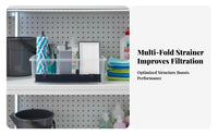 Roller Brush and Filter Kit High Performance Filtration Floor Washer Roller