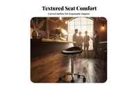 Cushioned Seat Adjustable rotate Bar Stool With Backrest Adjustable rotate tavernstool Built-in Footrest Counter Chair Stable Pedestal Base for broadcast Streamers, Adults, Homeowners, Reception Desk, Cafe, Studio, Kitchen Island