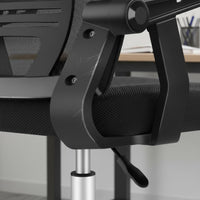 Quiet Casters Ergonomic Mesh Office Chair All-Day Comfort Ergonomic Mesh Chair Heavy-Duty Base Rocking Function for Students, Kids, Study, Conference Room
