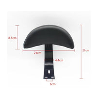 Thickened Electric Bike Backrest Easy to Install Scooter Rear Backrest Skid-Proof for Commuting