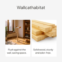Wall-Mounted Cat Tree with Sisal Scratching Post