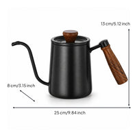 Gooseneck Pour over Kettle Stainless Steel Gooseneck Kettle Exact for Baristas